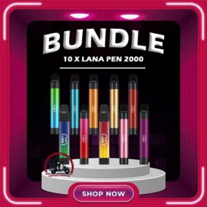 10PCS LANA PEN 2000 DISPOSABLE - VAPE DELIVERY SG SINGAPORE Sale of bundle package LANA PEN 2000 Puffs Disposable , choose 10 pcs flavour get lowest price at VAPE DELIVERY SG SINGAPORE SHOP! The LANA PEN support 2K puffs Disposable for you ejoy whole day, at our vape shop singapore READY STOCK. It’s Non-Rechargeable , Finished after just throwaway! The LANA PEN 2000 DISPOSABLE has a fashionable appearance. It uses a stainless steel tube as a carrier and wraps a layer of transparent glass. Lana always pays attention to the user’s comfort and brings customers the ultimate holding experience. The Lana pen is equipped with a high-quality filter cotton core, and the newly developed fog Chemical technology, intelligent temperature control chip, the cigarette holder adopts ergonomic design, which fits most people’s lips and creates a natural smoking experience. The Lana pen does not need to be charged repeatedly and can be thrown away after use. The built-in battery capacity of 1000mAh, 6ml of cigarette The oil reserve ensures that users can finish each Lana pen, and each Lana pen can pump 2000puffs on average.Lana pays attention to the use experience of each customer and continuously improves the product, only to bring better products to customers. Package Include : 10PCS x LANA PEN 2000 Puffs Free Delivery Charge Specifition : Nicotine : 3.5% E-Liquid : 6ml Capacity : 6ml Non-Rechargeable ⚠️LANA PEN 2000 DISPOSABLE FLAVOUR LINE UP⚠️ Apple Berry Coke Grape Lush Ice Lychee Mango Milkshake Mineral Mixed Fruit Passion Peach Skittles Strawberry Strw Watermelon Tie Guan Yin Lemon Tart Cantaloupe Super Mint Coconut Juice Lime Passion Fruit SG VAPE COD SAME DAY DELIVERY , CASH ON DELIVERY ONLY. TAKE BULK ORDER /MORE ORDER PLS CONTACT ME : VAPEDELIVERYSG VIEW OUR DAILY NEWS INFORMATION VAPE : TELEGRAM CHANNEL