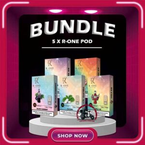 5 X R-ONE POD - VAPE DELIVERY SG SINGAPORE Sale of bundle package R-ONE POD , choose 5 x Boxes flavour get lowest price at VAPE DELIVERY SG SINGAPORE SHOP! R-One or Romantic One Pod , it all started from our founder’s spouse was a cigarette smoker. In order to help his spouse quit smoking, he created this brand, and name it after R-One or Romantic One Flavour, because everthing started just to help his ONLY ONE. Discover out signature Cool Mint Flavour, alongside popular options like Infinity Pod Watermelon Ice, Grape Ice , Bluberry , Energy Drink, Mango Ice, and Taro Ice Cream. For those craving extra sweetness, you can also enjoy Cola Ice or 100% Drink flavors. Specification : Capacity : 2ML Nicotine : 3% Per Box Included : 1 Pack of 3 Pods Package Include : 5BOX x R-ONE POD Free Delivery Charge ⚠️R-ONE POD FLAVOUR LINE UP⚠️ 100% Drink Banana Ice Black Current Blueberry Ice Cola Ice Cool Mint Cuba Tobacco Energy Drink Grapes Ice Green Bean Ice Long Jing Tea Lychee Ice Mango Ice Melon Ice Mocha Coffee Old Popsicle Passion Fruit Ice Peach Ice Pineapple Ice Sour Apple – Apple Juices Ice Strawberry Ice Taro Ice Cream Watermelon Ice Yakult White Grape SG VAPE COD SAME DAY DELIVERY , CASH ON DELIVERY ONLY. TAKE BULK ORDER /MORE ORDER PLS CONTACT ME : VAPEDELIVERYSG VIEW OUR DAILY NEWS INFORMATION VAPE : TELEGRAM CHANNEL