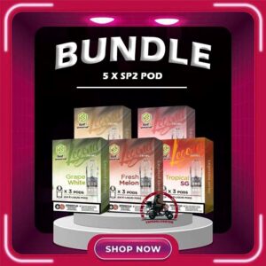 5 X SP2 POD - VAPE DELIVERY SG SINGAPORE Sale of bundle package SP2 POD , choose 5 x Boxes flavour get lowest price at VAPE DELIVERY SG SINGAPORE SHOP! SP2 Pod Legend Flavour also known as SPRINGTIME. Pod Flavour starter kit comes with rechargeable device with usb Type C cable. The magnet on both battery and pod cartridge for easy plug and play. SP2 Brand from Pod & Device categories , Our Sg Vape Center was founded by former smokers. SP2 Pod Legend Flavour also known as SPRINGTIME. Pod Flavour starter kit comes with rechargeable device with usb Type C cable. The magnet on both battery and pod cartridge for easy plug and play. Specifications : Nicotine 3% Capacity 2ml per pod Per Box Included : 1 Pack of 3 pods Package Include : 5 BOX x SP2 POD Free Delivery Charge ⚠️SP2 POD FLVAOUR LINE UP⚠️ Alpha Tobacco Energy Drink (100Plus) Baby Taro Bubblegum x Lime Cola Double Mint Green Bean Guava Gummy Honeydew Nes Coffee Jasmine Green Tea Lemonade Long Jing Tea Pure Lychee Lite Mango Vita Orange Secret Passion Summer Pineapple Rootbeer Rose Tea Ruby Strawberry Tasty Peach Tie Guan Yin Tropical Pear Tropical SG (Fruit Punch) Watermelon White Grape Grapefruit Jasmine Tea Green Apple Rich Yakultory Sparkling Lemon Icy Herbal Tea Golden Chrysanthemum Lime Fizzy Zes Tea Himalaya Tie Guan Yin Himalaya Mineral Himalaya Jasmine SG VAPE COD SAME DAY DELIVERY , CASH ON DELIVERY ONLY. TAKE BULK ORDER /MORE ORDER PLS CONTACT ME : VAPEDELIVERYSG VIEW OUR DAILY NEWS INFORMATION VAPE : TELEGRAM CHANNEL