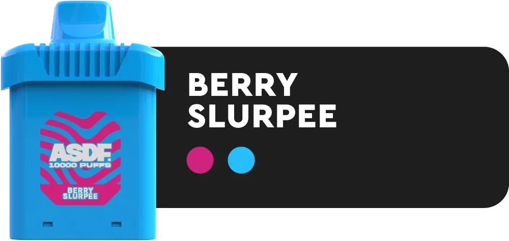 What is ASDF Vape? ASDF CONVERT STARTER KIT 20ml of salt nicotine  5% strength Long lasting battery of 500mah (Type-C Rechargeable) with Led battery indicator: Green 71-100%, Blue 26-70%, Red