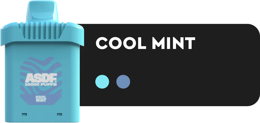 What is ASDF Vape? ASDF CONVERT STARTER KIT 20ml of salt nicotine  5% strength Long lasting battery of 500mah (Type-C Rechargeable) with Led battery indicator: Green 71-100%, Blue 26-70%, Red