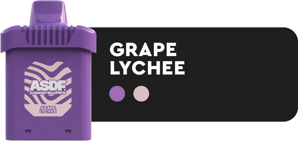 What is ASDF Vape? ASDF CONVERT STARTER KIT 20ml of salt nicotine  5% strength Long lasting battery of 500mah (Type-C Rechargeable) with Led battery indicator: Green 71-100%, Blue 26-70%, Red