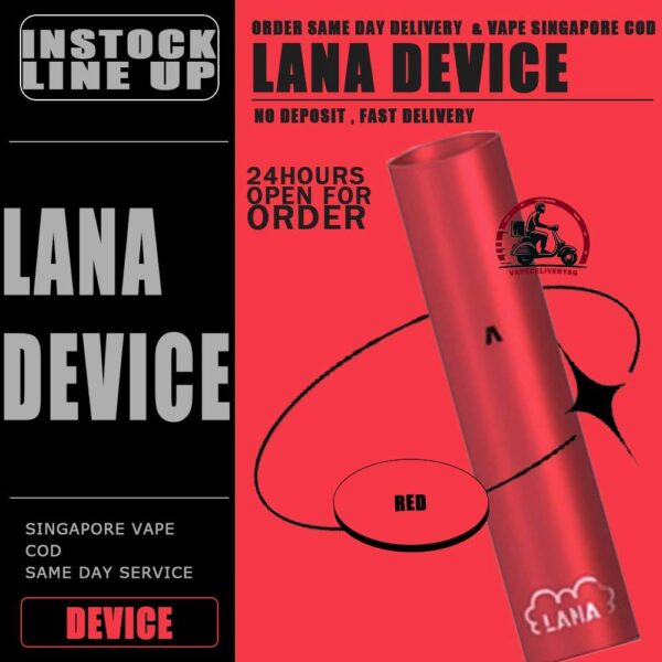 LANA DEVICE - VAPE DELIVERY SG SINGAPORE LANA DEVICE is a brand new electronic cigarette stick device, which has the functions of rechargeable battery and discharge and power monitoring LED indicator. It is suitable for LANA POD. When used together, the LED will light up, bringing you a different experience! LANA device is a simple and stylish electronic cigarette device, it is light and convenient, compact, comfortable and easy to carry. It can be used with a LANA pod flavour, whether you are a novice or a professional, it can be easily used. The LANA simplified device is equipped with a charging cable and a recyclable rechargeable battery, which can easily last for a whole day on a single charge. The appearance is made of metal frosted technology, which brings you a perfect experience. Specifications : Electronic Cigarette Equipment With LanaPod Inhalation Activation (LanaPod Needs To Be Purchased Separately) 280mah Battery Rechargeable Metal Frosted Texture Shell Usb Charging Five Colors Available (Pearl White, Silver, Gray, Blue, Black) Battery Indicator Led Breathing Light ⚠️LANA DEVICE COLOUR AVAILABLE LINE UP⚠️ Black Blue Grey Red White ⚠️ONLY COMPATIBLE WITH LANA POD⚠️ SG VAPE COD SAME DAY DELIVERY , CASH ON DELIVERY ONLY. TAKE BULK ORDER /MORE ORDER PLS CONTACT ME : VAPEDELIVERYSG VIEW OUR DAILY NEWS INFORMATION VAPE : TELEGRAM CHANNEL