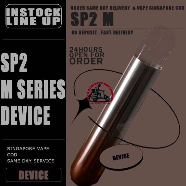 SP2 M SERIES DEVICE - VAPE DELIVERY SG SINGAPORE The battery of SP2 M Series Device is compatible with RELX Pods, and the pod of SP2 is compatible with RELX Battery Device. The LED light indicator shows red light during charging and light off when the charging process is complete. The LED light flashes for about 10 times to indicate battery low. Magnet on both battery and pod cartridge for easy plug-n-play. Specification : Brand: Springtime Capacity: 2ml Battery Capacity: 350 mAh Charging Time: 30-45 mins Package Included : 1x Rechargeable SP2s M device 1x Type C Cable ⚠️SP2 M DEVICE COMPATIBLE POD WITH⚠️ GENESIS POD J13 POD KIZZ POD LANA POD RELX CLASSIC R-ONE POD SP2 POD ZENO POD ZEUZ POD ⚠️SP2s M DEVICE COLOUR LINE UP⚠️ Candy Pink Champagne Rose Shining Blue Star Green Titanium Black SG VAPE COD SAME DAY DELIVERY , CASH ON DELIVERY ONLY. TAKE BULK ORDER /MORE ORDER PLS CONTACT ME : VAPEDELIVERYSG VIEW OUR DAILY NEWS INFORMATION VAPE : TELEGRAM CHANNEL