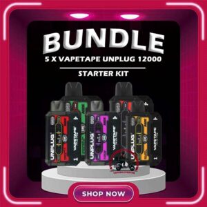 5 X VAPETAPE UNPLUG 12000 DISPOSABLE - VAPE DELIVERY SG SINGAPORE Sale of bundle package VAPETAPE UNPLUG 12000 Puffs Disposable , choose 5 x Pcs flavour get lowest price at VAPE DELIVERY SG SINGAPORE SHOP! The Vapetape Unplug 12K by ASDF , provides an excellent vaping experience with a 12,000 puffs capacity. For ease of use and diversity, this disposable system combines with a 5% nicotine context and type C charghing port. Its creative design prioritises portability and ease of use while offering a fulfilling vaping experience. Users looking for a longer lasting choice without the inconvenience of refills or recharges may enjoy a customisable and controlled vaping experience with this device’s features including adjustable airflow and a battery indicator. Specification: Puffs : 12000 puffs Volume : 21ML Flavour Charging : Rechargeable with Type C Coil : Mesh Coil Fully Charged Time : 25mins Nicotine Strength : 5% Package Include : 5PCS x VAPETAPE UNPLUG 12000 Puffs Starter Kit Free Delivery Charge ⚠️VAPETAPE UNPLUG 12K STARTER KIT FLAVOUR LINE UP⚠️ Apple Lychee Berries Yogurt Blackcurrant Berries Blackcurrant Bubblegum Blackcurrant Yogurt Butter Popcorn Carrot Milk Choco Mint Candy Double Grape Grape Aloe Grape Pear Guava Melon Hazelnut Coffee Honeydew Bubblegum Honeydew Slurpee Kiwi Mango Watermelon Mango Pineapple Mango Slurpee Orange Mango Guava Peach Strawberry Pineapple Apple Rybena Lychee Solero Tropical Strawberry Grapple Watermelon Bubblegum SG VAPE COD SAME DAY DELIVERY , CASH ON DELIVERY ONLY. TAKE BULK ORDER /MORE ORDER PLS CONTACT ME : VAPEDELIVERYSG VIEW OUR DAILY NEWS INFORMATION VAPE : TELEGRAM CHANNEL