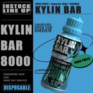 KYLIN BAR 8000 / 8K DISPOSABLE The KYLIN BAR 8000 / 8K DISPOSABLE in our Vape Singapore – LanaVapeSg Ready Stock on sale , Get it now with us and same day delivery . Specification : Approx. 8000 puffs Capacity 16ml Mesh Coil Rechargeable Battery 600mAh Charging Port: Type-C ⚠️KYLIN BAR 8000 DISPOSABLE FLAVOUR⚠️ Apple Pie Caramel Popcorn Chocolate Coffee Honeydew Milkshake Peanut Butter Blueberry Grape Passion Fruit Lemon Mango SG VAPE COD SAME DAY DELIVERY , CASH ON DELIVERY ONLY. ORDER BEFORE 5PM , SAME DAY NIGHT SLOT 7PM – 10PM RECEIVED PARCEL. TAKE BULK ORDER /MORE ORDER PLS CONTACT US : LANAVAPESG WHATSAPP VIEW OUR DAILY NEWS INFORMATION VAPE : LANAVAPESG CHANNEL