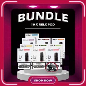 10 X RELX POD - VAPE DELIVERY SG SINGAPORE Sale of bundle package RELX CLASSIC POD , choose 10 x Boxes flavour get lowest price at VAPE DELIVERY SG SINGAPORE SHOP! The RELX Difference RELX combines cutting edge, next generation vaping technology with stylish, minimalist designs to give you products that are more elegant and sophisticated than you can find in any other online vapor store. Discover out signature Classic Tobacco , Cool Mint 5% Nicotine flavor, alongside popular options like Relx Pod Watermelon Ice, Tangy Grape , Tie Guan Yin , Jasmine Green Tea, Strawberry Burst, and Peach Oolong. For those craving extra sweetness, you can also enjoy Coke or Honeydew flavors. Specifications : Nicotine : 3% / 5% Capacity : 2ml Ceramic atomizing technology for authentic flavor and throat hit sensation Per Box Included: 1 Pack of 3 pods Package Include : 10BOX x RELX CLASSIC POD Free Delivery Charge ⚠️RELX CLASSIS POD FLAVOUR LINE UP⚠️ Classic Tobacco 5% Cool Mint 5% Coke Grape Green Bean Honeydew Icy Slush Passion Fruit Peach Oolong Watermelon Strawberry Burst (Ice) Jasmine Green Tea (Ice) Tie Guan Yin Tea (Ice) Green Grape (Ice) Long Jing Tea (Ice) SG VAPE COD SAME DAY DELIVERY , CASH ON DELIVERY ONLY. TAKE BULK ORDER /MORE ORDER PLS CONTACT ME : VAPEDELIVERYSG VIEW OUR DAILY NEWS INFORMATION VAPE : TELEGRAM CHANNEL