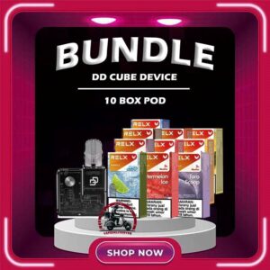 DD CUBE BUNDLE 275 - VAPE DELIVERY SG SINGAPORE Sale of bundle package DD CUBE DEVICE BUNDLE 275 , choose 1 Device & 10 x Boxes Relx Infinity Pod flavour get lowest price at VAPE DELIVERY SG SINGAPORE SHOP! The DD CUBE VAPE DEVICE Crystal transparent shell, users can clearly see the exquisite SMT process and DES precision engraving circuit inside the fuselage through the fully transparent shell, as well as the internal components such as chips, motherboards, batteries, screws, etc., which is full of technology. Function Introduction : Combining all 1st and 4th generation pods, more different pod connectors will be launched next Cube's own vape cartridge, supports 0.5 and 0.7 cotton wicks and automatically switches to 20 watts Combine IQOS pods, Heets, and all HNB pods Switch between large and small horsepower, small horsepower 7.5 watts / high horsepower 10 watts Strobe lights can be switched on and off, 8 LED lights with built-in chips Use hints for beautiful running LED lights The power supply can be switched on and off, and the Cube can enter a complete shutdown state The body is light and small at 48 grams, 15mm x 50mm x 50mm Support USB C fast charging Large capacity battery 500mAh Package Include : 1 x DD CUBE DEVICE 10 x BOX Relx Infinity Pod (TOTAL: 30 PODS) Free Delivery Charge ⚠️DD CUBE DEVICE COLOR LINE UP⚠️ Crystal Clear-White Fushchia Blush-Pink Yellow Obsidian Black-Black Turquoise Sky-Blue Green SG VAPE COD SAME DAY DELIVERY , CASH ON DELIVERY ONLY. TAKE BULK ORDER /MORE ORDER PLS CONTACT ME : VAPEDELIVERYSG VIEW OUR DAILY NEWS INFORMATION VAPE : TELEGRAM CHANNEL