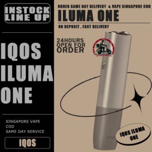 IQOS ILUME ONE DEVICE - VAPE DELIVERY SG SINGAPORE The IQOS Iluma One Kit Ready stock in our sg singapore store online shop for same day delivery. IQOS ONE sets new standards and offers you our most modern design for real tobacco enjoyment at the highest level. Advanced with SMARTCORE INDUCTION SYSTEM™, for the first time without tobacco residue and completely without cleaning. Brand new IQOS 4th generation device. All-in-one model. Heating without blade. No cleaning required. Designed in Switzerland by PMI. For use with Terea sticks only. Package Include: ILUMA ONE DEVICE Power Adapter & Charging Cable *TEREA tobacco sticks are not included. Compatible with : Terea ⚠️IQOS ILUMA ONE COLOR LINE UP⚠️ Blue Gold Green Grey Pink SG VAPE COD SAME DAY DELIVERY , CASH ON DELIVERY ONLY. TAKE BULK ORDER /MORE ORDER PLS CONTACT ME : VAPEDELIVERYSG VIEW OUR DAILY NEWS INFORMATION VAPE : TELEGRAM CHANNEL